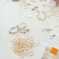 thumbnail image 4 of OFFIGAM 1200Set Golden Iron Rings for Diy Craft Enthusiasts Jewelry Making Connectors Round, 4 of 6
