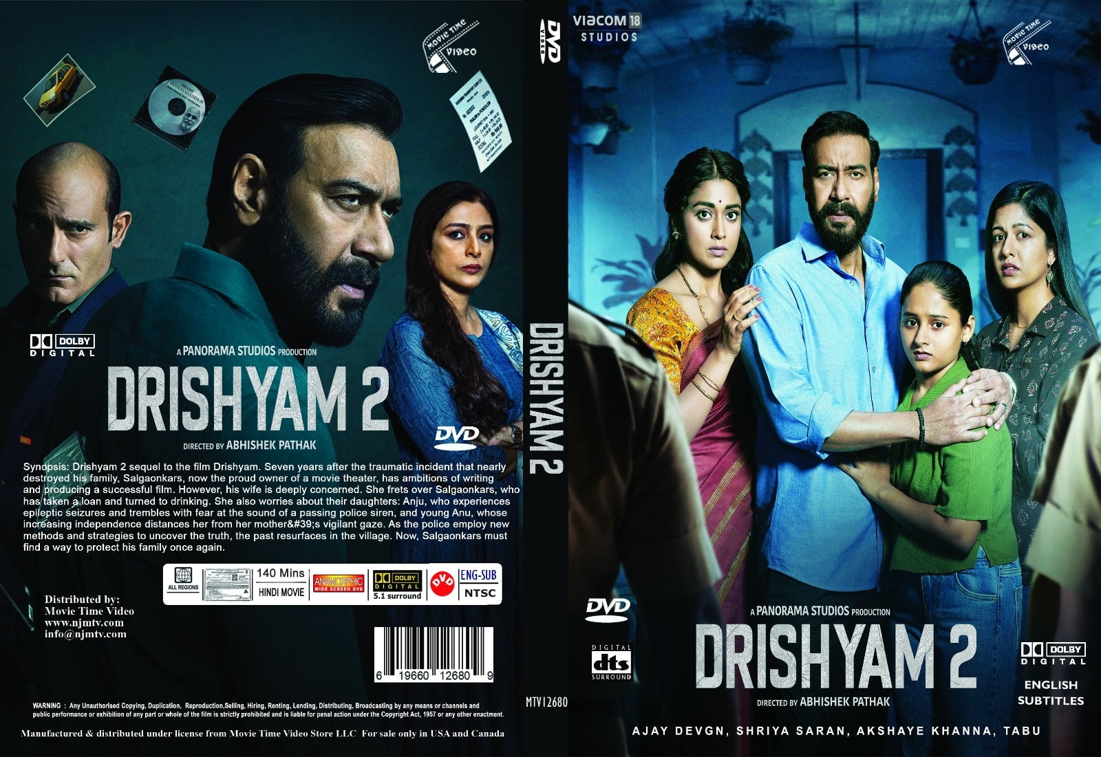 Ajay Devgan Drishyam Hindi Full Movie With English Subtitles