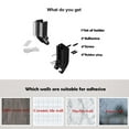 thumbnail image 2 of Yuhsdv Battery Storage Organizer Wall Mounted AA & AAA Small Battery Dispenser (Black), 2 of 9