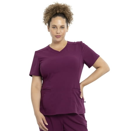 

Cherokee Euphoria Women s Scrubs Top V-Neck CK786A
