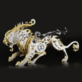 thumbnail image 3 of 3D Metal Puzzle Mythical Beasts Model Kit, 92PCS 3D Assembly Mechanical Bi'an Tiger Building Kit, Unique Desk Creative Art Decorations Gift for Adults, 3 of 5