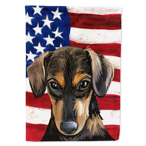 Carolines Treasures CK6699GF Serbian Hound Dog American Garden Size outdoor-flags, Multicolor