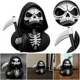 thumbnail image 4 of Grim Reaper Duck Figurine Collectible Horror Statue Halloween (), 4 of 9