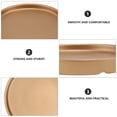 thumbnail image 4 of Mersess 3-Pack Round Ceramic Plant Saucers with Drip Trays for Indoor and Outdoor Flower Pots, and Stylish, 4 of 11