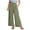 A-Army Green, variant on BVOFAR Women's Casual Linen Pants High Waist Drawstring Palazzo Trousers with Pockets Summer Flowy Wide Leg Pants 2025