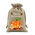 thumbnail image 2 of syligr 13 Pcs Halloween Drawstring Candy Bags for Trick or Treat, Reusable Goodie Bags with Pumpkin Print, Drawstring Gift Pouches for Party Favors, Storage Bags for Classroom Holiday, 4x6 Inch, 2 of 8