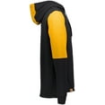 thumbnail image 3 of Holloway Sportswear S All-American Team Hoodie Black/Gold Heather 222581, 3 of 5