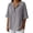 Gray, variant on Bixock Maternity Tops for Women Short Sleeve Button Front Pregnant Tops Crew Neck Maternity Shirts Soft Breathable Maternity Blouse Comfortable Maternity Clothings
