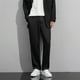 thumbnail image 1 of Pantalones de traje de color liso para hombre, de negocios, informales, de moda, largos, para hombre, 1 of 8