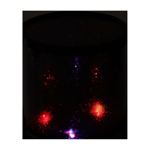 Lámpara de luz LED Jadeshay Lámpara de proyección de estrellas Grado profesional Color Negro