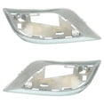thumbnail image 6 of New Pair Of Grille Trim Compatible With Jeep Grand Cherokee Summit Grand Cherokee Overland 2017-2021 By CH1038186 CH1039186 6AH13SZ0AA 6AH13SZ0AB 6AH12SZ0AA 6AH12SZ0AB, 6 of 6