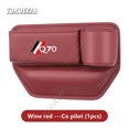 thumbnail image 1 of For Infiniti Q70 Car Seat Gap Filler Manager Leather Multifunctional Crevice Side Wallet Keys Card Phone Holder Storage Pocket, 1 of 6
