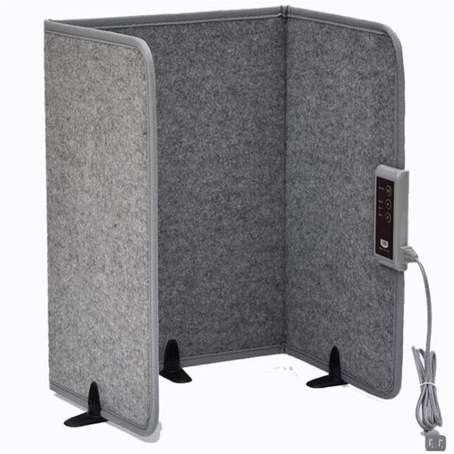 Calentadores de espacio portátiles para oficina y hogar, calentador de pies plegable debajo del escritorio para piernas y pies, manta calentada eléctrica Personal