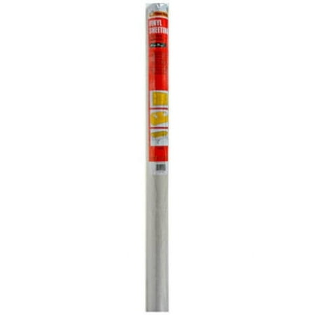Frost King® V4825/8 Crystal Clear Vinyl Sheeting / Surface Protection Film - Packaged Rolls, 48" X 25' X 8mil, Clear