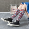 thumbnail image 3 of Lsque Cartoon Crabs Printed Crew Socks Men's Women's LightWeight Thin Casual Calf Socks ,Knee High Socks,Cotton Socks, 3 of 9