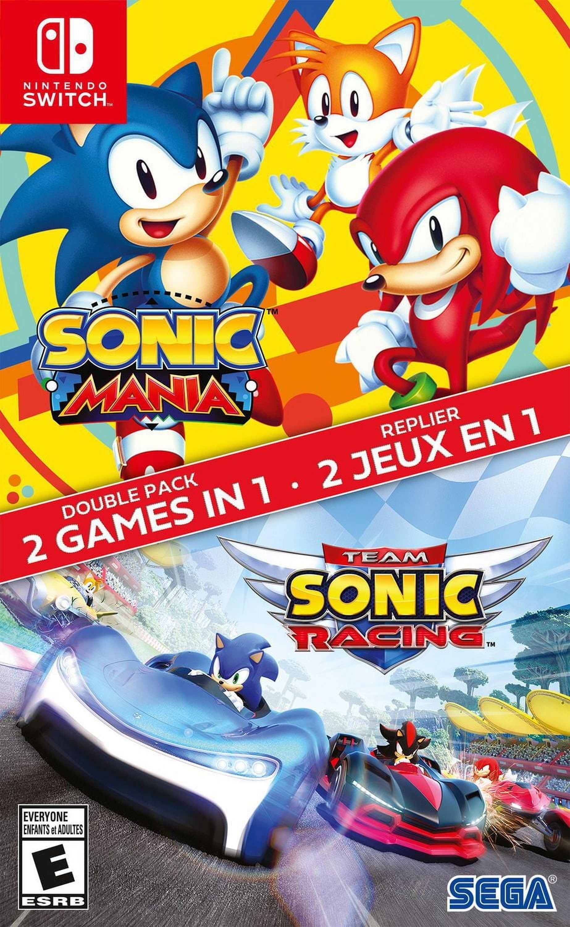 Jeu vidéo Sonic Mania / Team Sonic Racing Double Pack pour (Nintendo Switch)