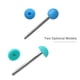 thumbnail image 3 of Pendiente de moda Anillo de lengua Cuerpo de acero inoxidable Piercing de lengua Barbell Labymos Piercing de lengua, 3 of 7