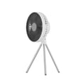 thumbnail image 1 of Monstrate Ventilador de escritorio, trípode de aleación portátil, función de sincronización recargable, ventiladores para acampar Electrónica Blanco 4000mAh, 1 of 6