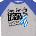 thumbnail image 4 of Inktastic Our Family Fights Together ALS Awareness Boys or Girls Toddler T-Shirt, 4 of 5