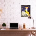 thumbnail image 2 of Stupell Industries Vintage Parisian Amandine's Biscuits European Advertisement Food & Beverage Painting Black Framed Art Print Wall Art, 24 x 30, 2 of 7