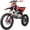 Red, variant on X-Pro Brand New X19 125cc Dirt Bike with 4 Speed Semi-Automatic Transmission, Kick Start 17"/14" Tires