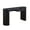 59.05"Black, variant on Kevinplus Pustic Console Table with Fluted Legs - Farmhouse Entryway Sofa Table, Vintage Oval Hallway Accent Table with Ash Veneer Top and Glaze Finish, Open Shelf, Espresso