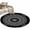 Black, variant on Round Rugs 3Ft, Black Boho Round Area Rug Washable Indoor Throw Carpet, Retro Farmhouse Neutral Abstract Geometric Small Non Slip Circle Rug for Bedroom Living Room Home Decor Aesthetic