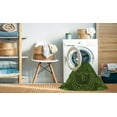 thumbnail image 2 of Ahgly Company Machine Washable Indoor Rectangle Transitional Dark Forest Green Area Rugs, 5' x 7', 2 of 7