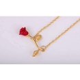 thumbnail image 6 of Rose Flower Bracelet for Women Red Rose Chain Bracelet Charm Romantic Flower Bracelet Link Fashion Valentine's Day Lover Couple Jewelry Gifts, 6 of 14