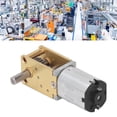 thumbnail image 1 of Moteur à Engrenages à Vis Sans Fin, Réducteur Polyvalent 3V Mini Moteur à Engrenages Grande Capacité de Charge Faible Bruit pour Automobile Intelligente 15RPM,30RPM, 1 of 7