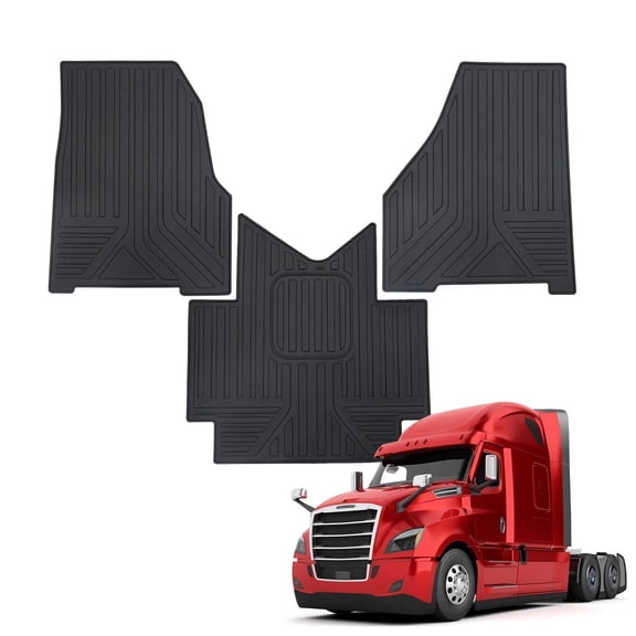 Floor Mats for 2018-2026 Freightliner Cascadia TPE All Weather Guard Protector Cargo Liner for 2025 Cascadia Accessories