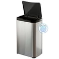 thumbnail image 3 of Magma Life Bote de Basura con Sensor de Acercamiento Smart Bin, Capacidad de 50L, Acero Inoxidable Antihuellas, Cierre y Apertura Suave, Automática y Manual, Base Antideslizante, Anillo Sujetabolsas, 3 of 9