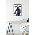 thumbnail image 6 of NFL Baltimore Ravens - Lamar Jackson Feature Series 23 Wall Poster, 14.725" x 22.375" Framed, 6 of 6