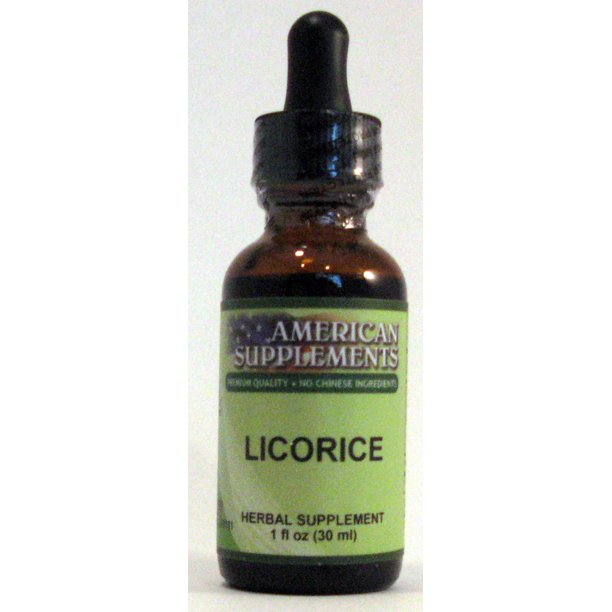 Licorice American Supplements 1 oz Liquid
