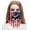 US Flag 2, variant on Multifunctional Headwear Face Mask Bandanas Headband Neck Gaiter, US Flag 3