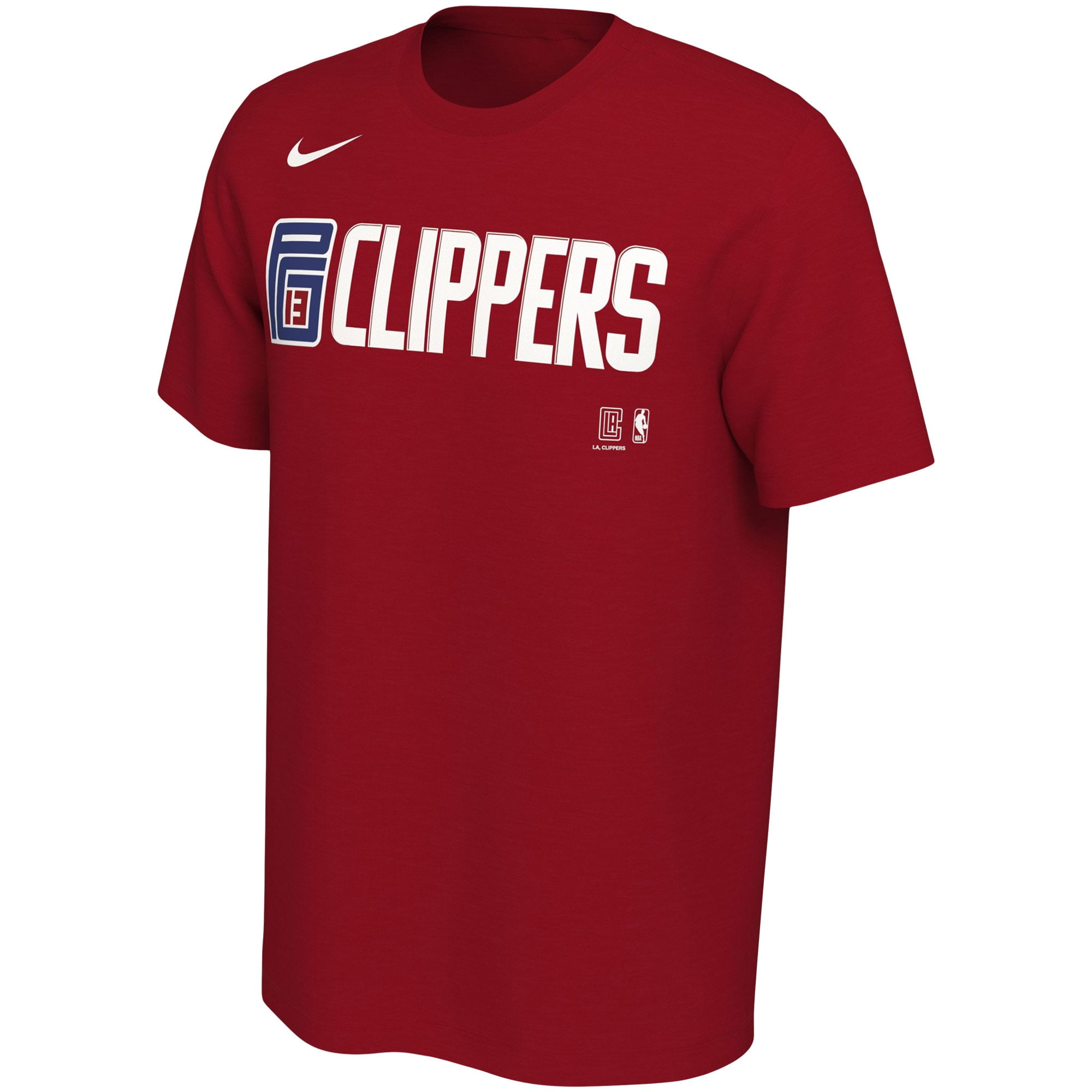 تشالنجر Men's Nike Paul George Red LA Clippers New City Player Name & Number T-Shirt تشالنجر