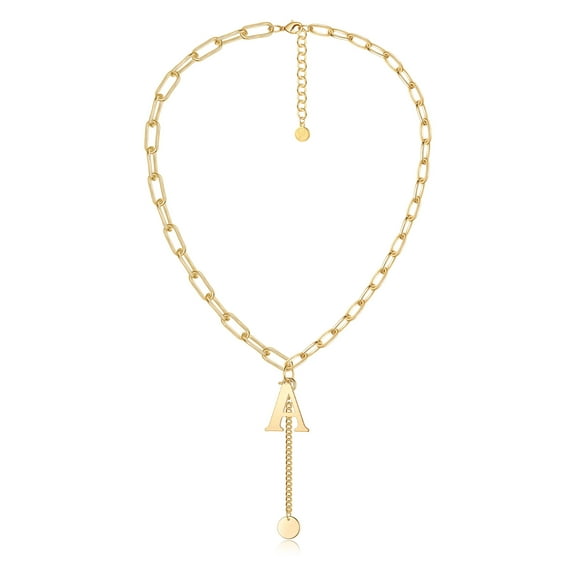 TINGN Gold Initial Necklaces for Women 14K Gold Plated Initial Necklaces Letter Necklaces
