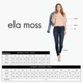thumbnail image 5 of Ella Moss Women's Soft Ribbed Knit V-Neck Sweater-Gray / 2X, 5 of 5