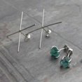 thumbnail image 4 of kurtrusly 2Pcs Claw Sterling Jewelry Setting Earring Making Lady Blanks Stud Silver Plated, 4 of 6
