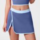 thumbnail image 2 of TaTaai Women Loose Fit Color Block Elastic Waist Skort Shorts Casual Fashion Ladies Daily Commute Festival Wear Lightweight Breathable Non-See-Through Stylish Comfortable Bottoms Gift, 2 of 6