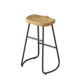 thumbnail image 6 of 2Pcs Bar Stool Set With Metal Frame Anti Slip Foot Pads Counter 29.53" Height Chairs Stylish And Minimalist Bar Chairs, 6 of 7