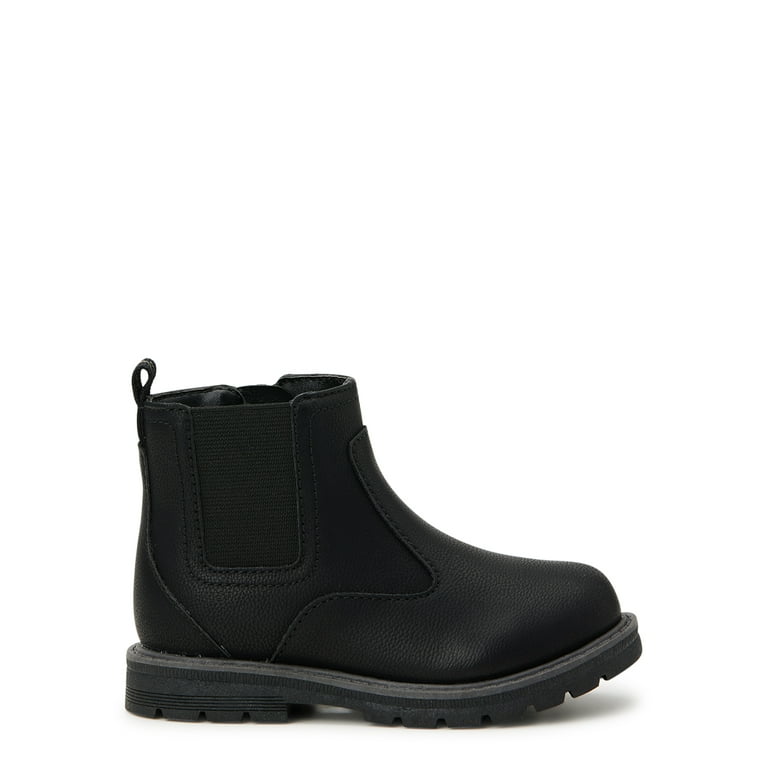 forberede bekæmpe Topmøde Wonder Nation Toddler Boys' Chelsea Boots, Size 7-12 - Walmart.com