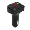 thumbnail image 1 of F5 Transmisor FM para automóvil Bluetooth 5.0 Reproductor de MP3 USB2.0 Carga de teléfono con luz ambiental colorida, 1 of 5