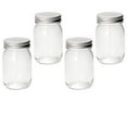 thumbnail image 2 of 1 Ensemble 4 Pcs Bocaux en Verre Pratiques Multi-Fonctions (Transparent), 2 of 8
