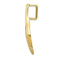 thumbnail image 2 of Real 14kt Two-Tone Fancy Peg Set Diamond Slide Mtg; for Adults and Teens; for Women and Men, 2 of 5