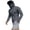 🔥 Dark Gray, variant on Solid Hooded Quick Dry Long Sleeve Sun Protection Top for Men Breathable Lightweight Outdoor Shirt Wind Resistant Loose Fit Pullover for Fishing Hiking Summer Outdoor Activities Black S