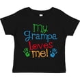 thumbnail image 3 of Inktastic My Grampa Loves Me Boys or Girls Toddler T-Shirt, 3 of 5