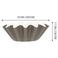 thumbnail image 2 of 100 Pcs Doublures Chauffe-Cire Doublures Chauffe-Cire Résistantes à la Chaleur Plateaux de Fusion de Cire Doublures de Cire, 2 of 8