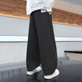 thumbnail image 4 of oqasdz Boys Cargo Pants Fashion Straight Leg Baggy Sweatpants for Kids Youth Sports Joggers Comfort Fit Casual Dailywear, 4 of 6