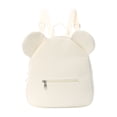 thumbnail image 2 of Teddy Bear Soft Fuzzy Corduroy Knapsack, Cute 3D Bear , Mini Animal Travel Bookbag for Outings, Shopping & Daily Use(Beige), 2 of 7